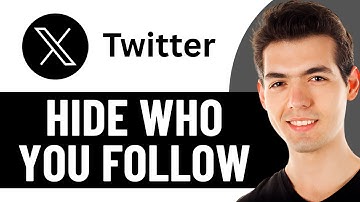 HOW TO HIDE WHO YOU FOLLOW ON X (TWITTER) 2025!