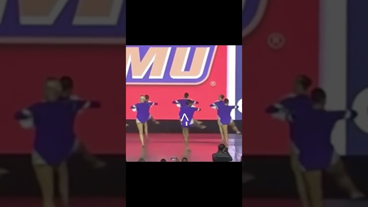 Kendall From Dance Moms Performing With Her College Team 