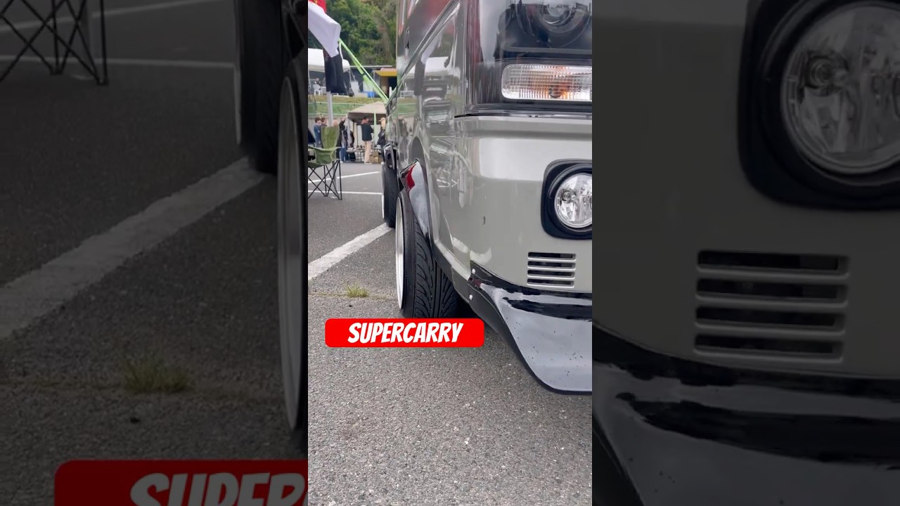 SUPER CARRY スーパーキャリイトラック　オーバーフェンダー　チンスポ　#hellospecial はろーすぺしゃる　ハロースペシャル