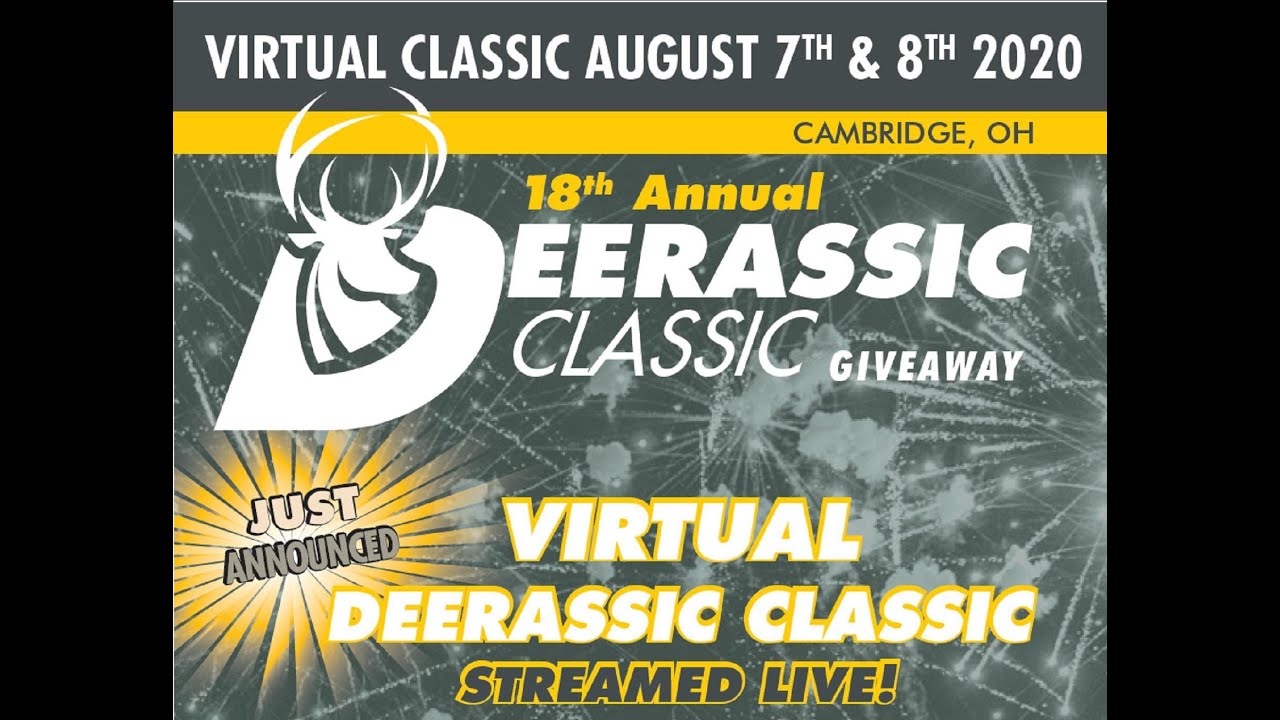 2020 Virtual Deerassic Classic Announcement YouTube