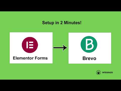 Elementor Forms to Brevo Integration in WordPress (Free Plugin) | Integrazo Automator