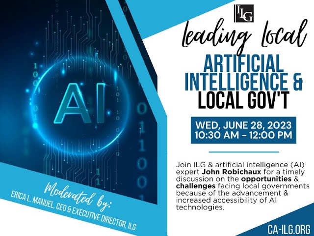 Leading Local: Artificial Intelligence & Local Government