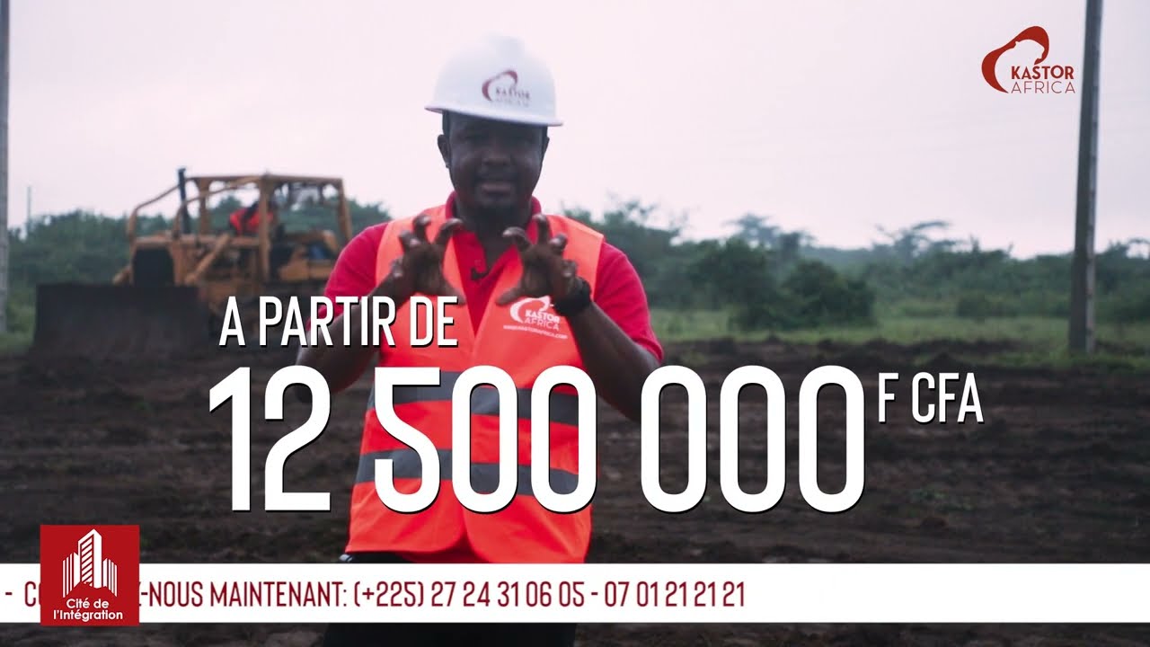 Démarrage des travaux de la Cité de l'Intégration à Angré 12e tranche.