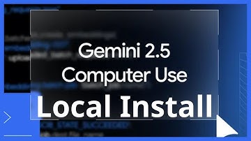 CONTROL Your Browser with the Gemini 2.5 Computer Use! (Local Install Tutorial)