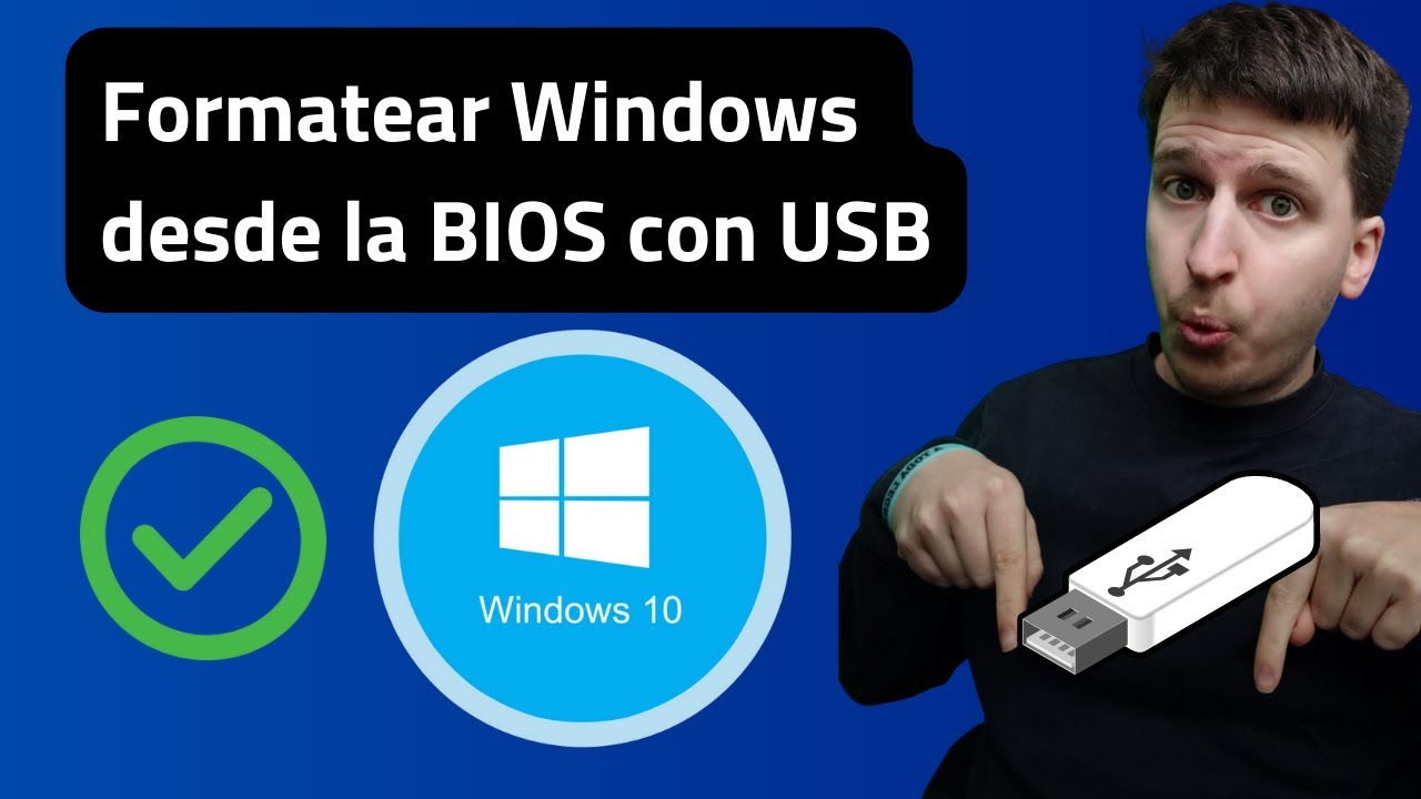 c-mo-formatear-windows-10-desde-usb-y-desde-la-bios-youtube