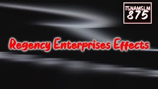 Regency Enterprises Effects