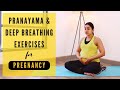 Pranayama for pregnant women  20 mins daily deep breathing exercises for pregnancy  all trimesters