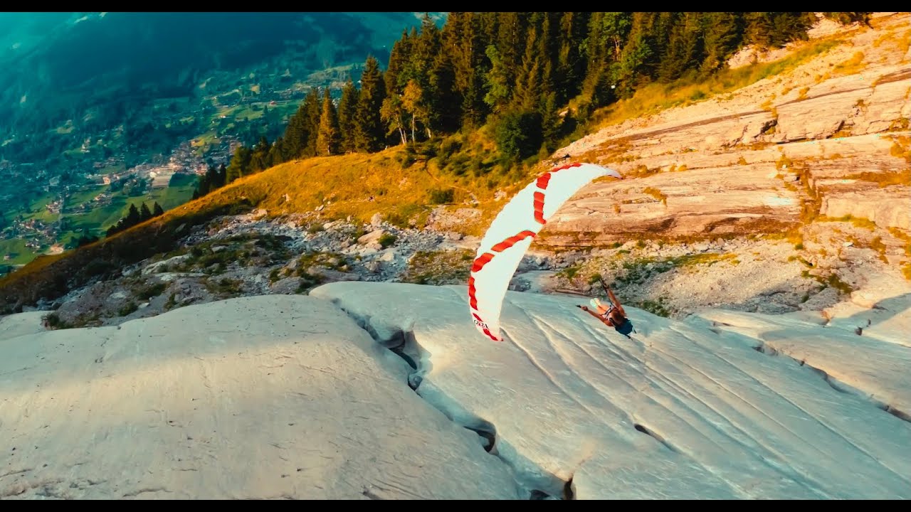 Speedflying chasing Joey Part 1