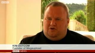 BBC News - Kim Dotcom starts new file-sharing site Wealth