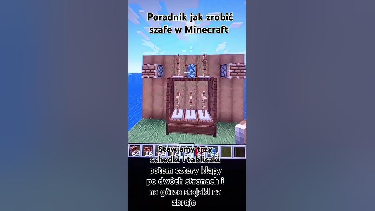 Jak Zrobić Szafe W Minecraft Skkf