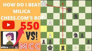 How do I beat Milica Chess.com