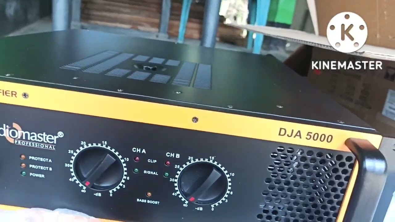 Studio Master DJA 5000 New Amplifier Dual Channel For 18 Inch Subwoofer