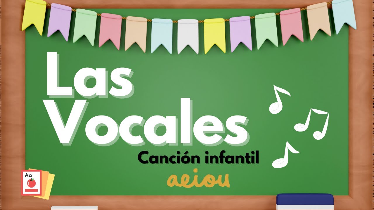 La Canción de las Vocales | A, E, I, O, U | Canción Infantil Educativa ...