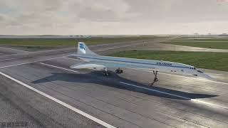 Landing Concorde In Boston Logan Intl Airport Kbos In X-Plane 11