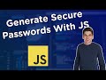 Build A Password Generator With JavaScript - Tutorial