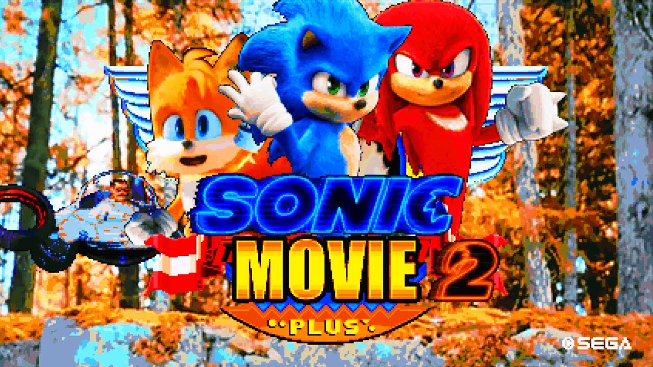 SONIC 2 Super Sonic Modo Dourado Cenas 4K ᴴᴰ 