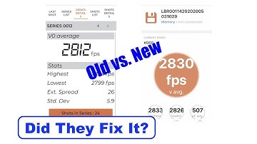 Labradar App Update for their Doppler Radar Chronograph in 2022