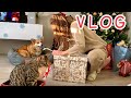 Открываем подарки!🎁Сэдди утащил ВСЁ 😂Кот потолстел | Семейный VLOG🎄