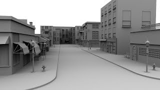 3D Street Scene