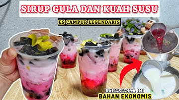 Thumbnail of SIRUP GULA KUAH SUSU UNTUK ES BUAH,ES CAMPUR,SOP BUAH BAHAN EKONOMIS#idejualan #esviral #niahermanto