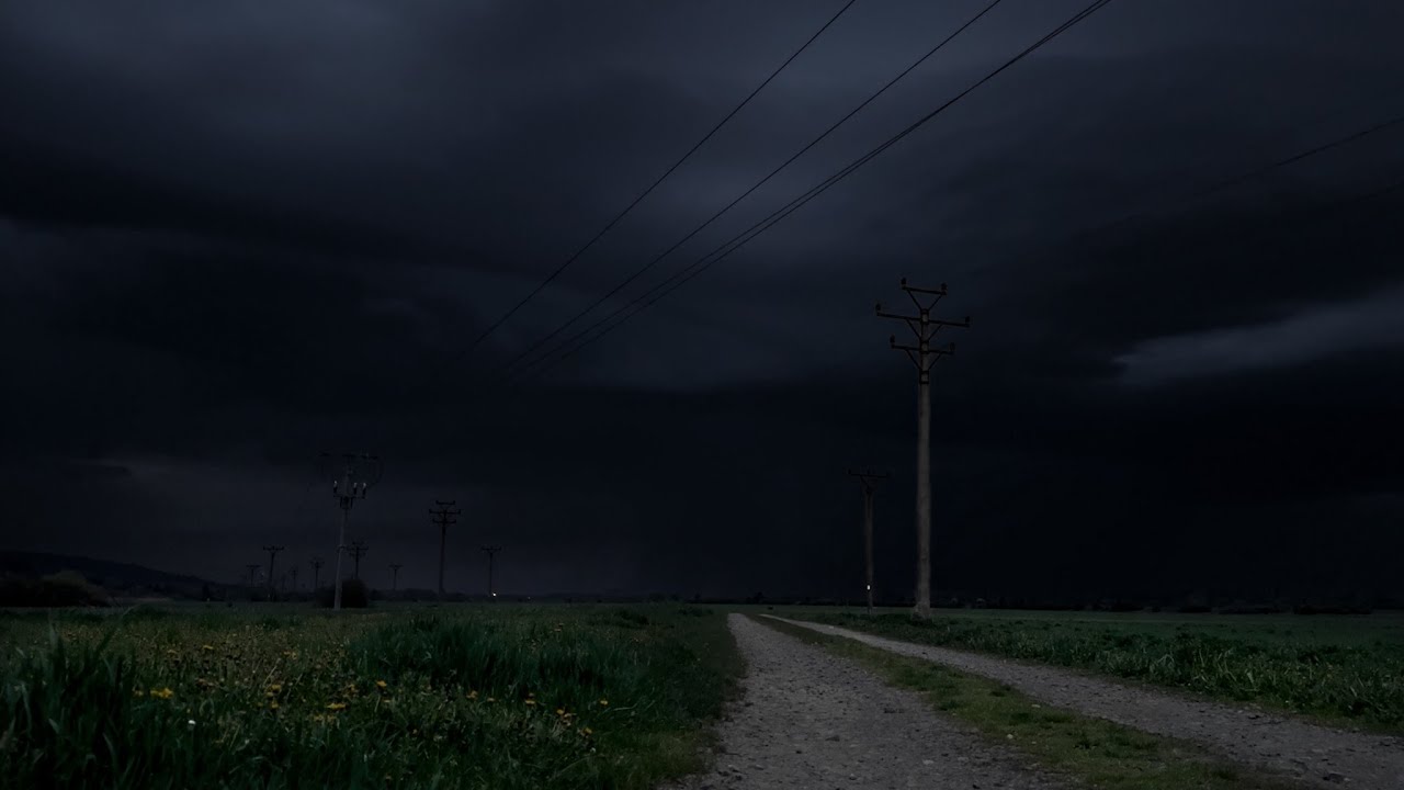 Watch Thunderstorm in the Distance | Late Evening Village Fields | Calm Before the Storm | 3 HOURS on YouTube Watch Thunderstorm in the Distance | Late Evening Village Fields | Calm Before the Storm | 3 HOURS on YouTube
