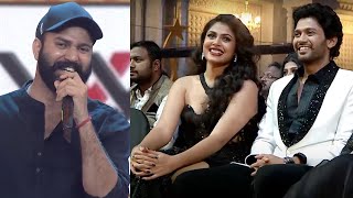 Naveen Polishetty & Faria Abdullah Enjoying Ram Miriyala's Crazy Performance Of Chitti Song At SIIMA