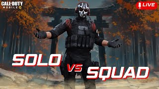 Solo Vs Squad The Ultimate Showdown Codm Live