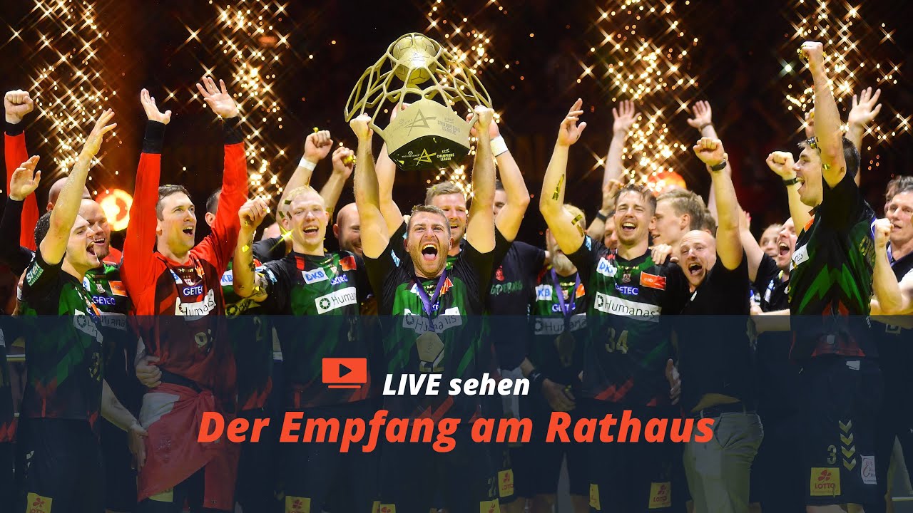 Empfang von Champions-League-Sieger SC Magdeburg Sport im Osten MDR