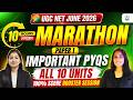 Ugc Net Paper 1 Marathon Class All 10 Units 2026 | Important Pyqs | By Prachi Mam | MS Study Guru