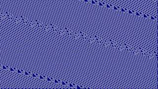 Rule110: The Movie. One of the 256 One-Dimensional Cellular Automata