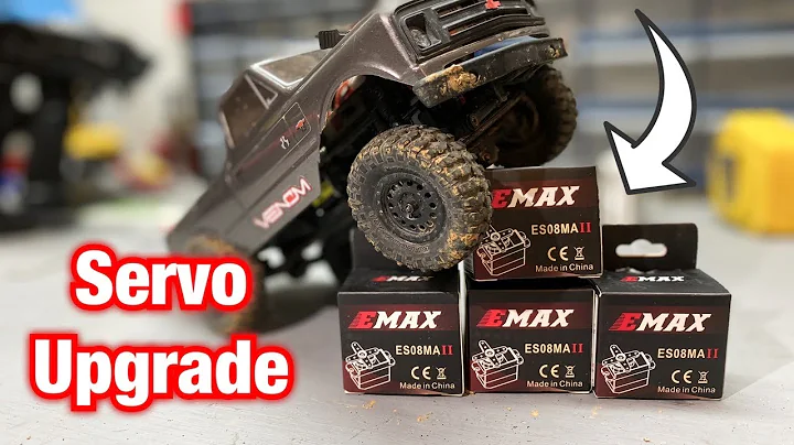 EMAX servo upgrade Axial scx24