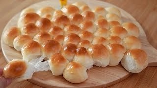 Softest Bubble Bread (You will be addicted! Super fluffy / NoKnead)