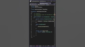 Use DispatcherTimer to Access the UI Thread in WPF