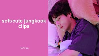 Softcute Jungkook Clips For Editing