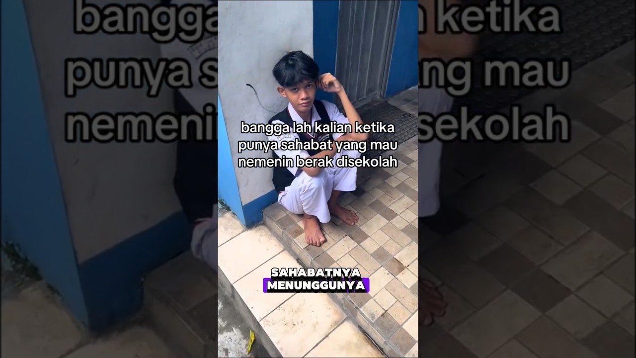 Ketika punya sahabat yang mau nemenin berak disekolah #shortvideo #shorts