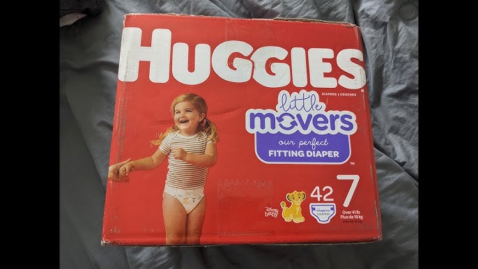 Opening A Pack of Huggies Little Movers Size 6 Diapers (New Lion King  Designs) 