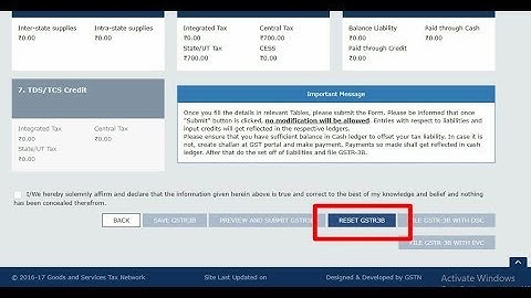 How To Revise GSTR 3B after Submitted  Reset  GSTR 3B can be edited now !
