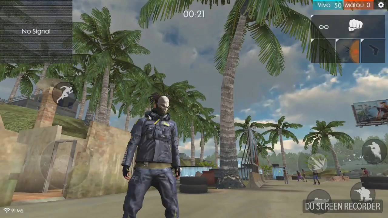 Minha Roupa Techwear E Mascara De Caveira Do Free Fire