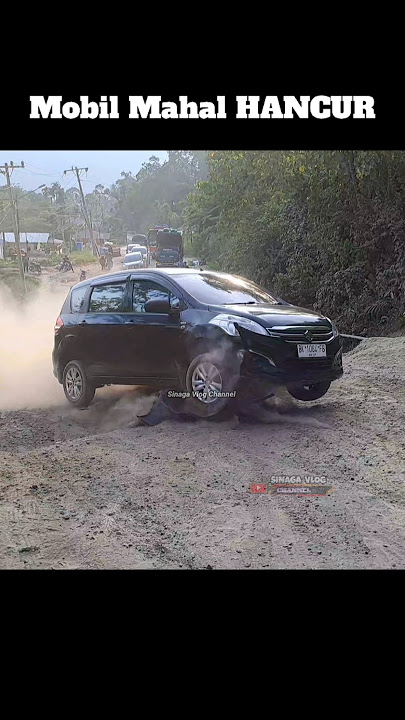 Mobil Mahal Hancur Seperti Off-road #cars #mobile #viralshorts #mobilhancur #fwd