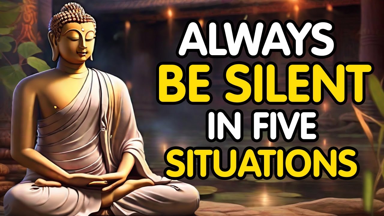 Always Be Silent in Five Situations – Buddhist Zen Story - YouTube