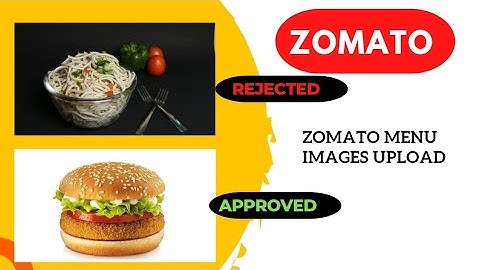 zomato menu  image approve | guidelines