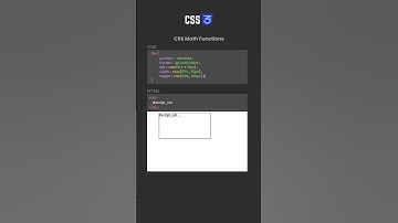 CSS Math Functions