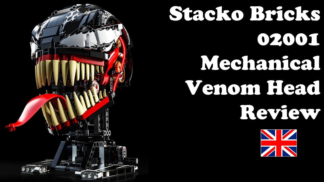 STACKO BRICKS 02001 Venom movable head with lights - YWOBB