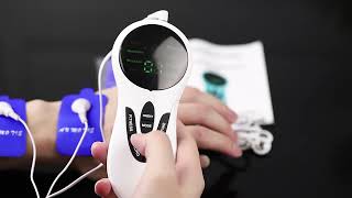 Pulse Massager Rechargeable Multifunctional Mini Pulse Neck Waist Patch Massager