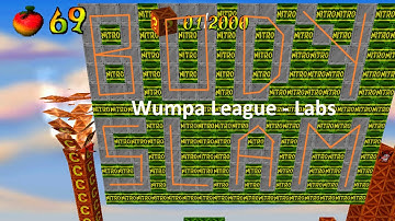 Custom Crash Bandicoot Back In Time (2023) Level 05 - Wumpa League Labs