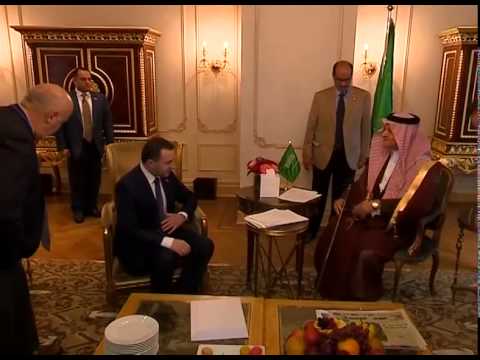 შეხვედრა საუდის არაბეთის საგარეო საქმეთა მინისტრთან