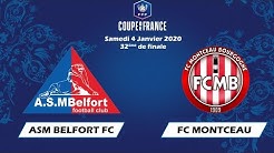 Coupe de France (32ème) | BELFORT - FC MONTCEAU (3-0) - RÉSUMÉ | 04/01/2020