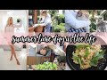 DAY IN THE LIFE // SUMMER TIME HOMEMAKING  // SMOKED SALMON PASTA COOK WITH ME