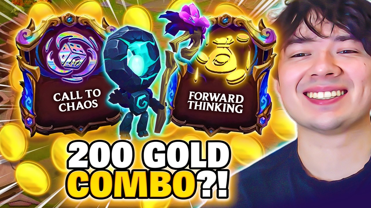 I Was Level 9 With OVER 100 GOLD On 4-2?! This Combo Gave Me Over 200 GOLD!