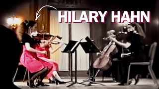 [RARE] Hilary Hahn at Curtis Christmas party - Eine Kleine Lachmusik